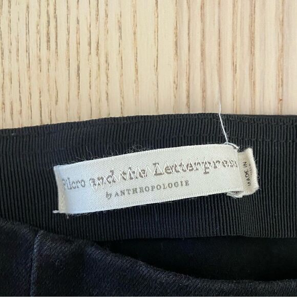 Anthropologie Pilcro And The Letterpress High-Rise Denim Black Jeggings  Size 26 - Picture 4 of 7